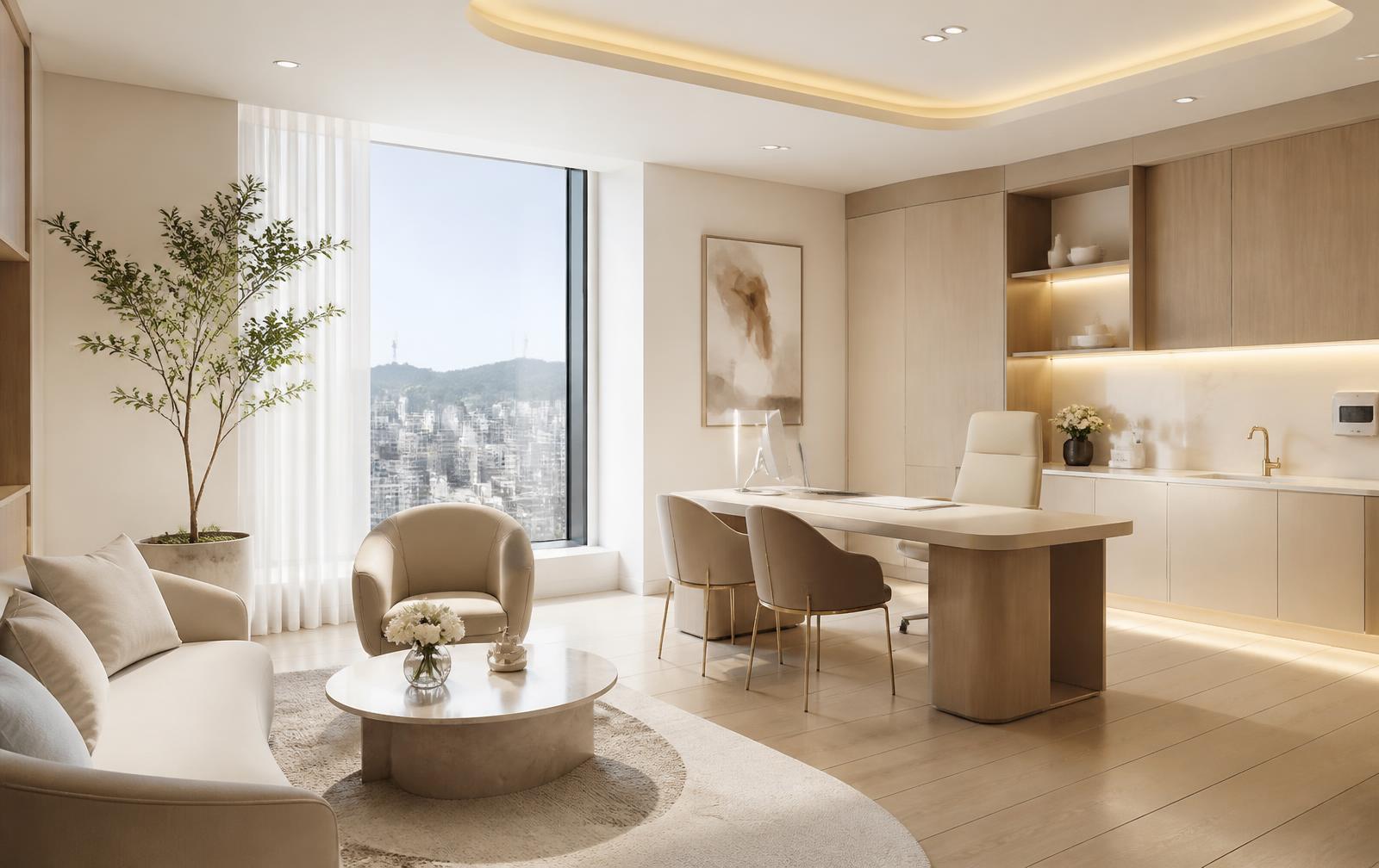 Premium consultation lounge in Seoul